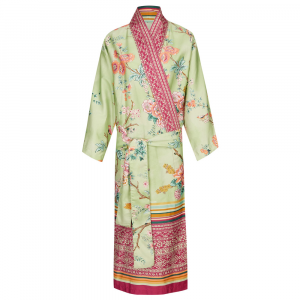 Kimono Vestaglia Bassetti Granfoulard Pallanza V1 verde