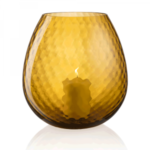 Macramè XXL Amber Candle Holder