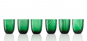 Idra Laurel Green Collection 6 Glasses