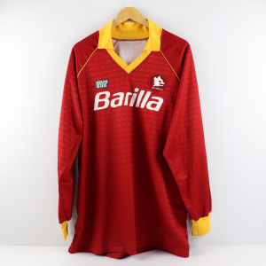1990-91 Roma Maglia Ennerre Barilla XL (Top)
