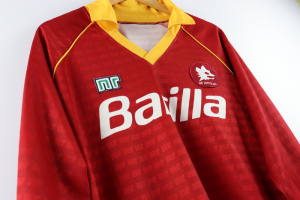 1990-91 Roma Maglia Ennerre Barilla XL (Top)