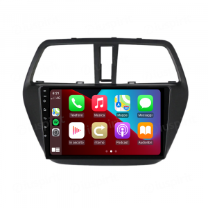 ANDROID autoradio navigatore per Suzuki SX4 2 Suzuki S-Cross 2013-2016 CarPlay Android Auto GPS USB WI-FI Bluetooth 4G LTE