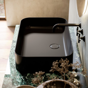 Mobile bagno sospeso con doppio lavabo Edge Cornici 15