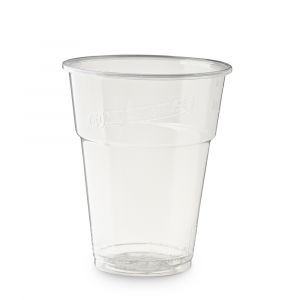 Bicchieri in PLA biodegradabili, tacca CE 400ml e 500ml (raso 570ml)-D100 - Main view - small