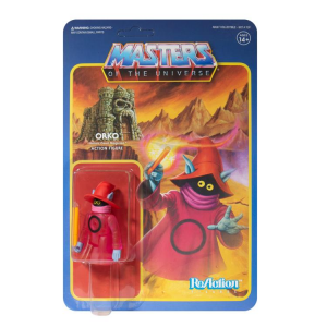Masters of the Universe ReAction: ORKO (Clear Red) by Super7