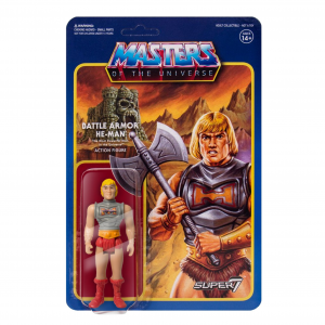 Masters of the Universe ReAction: BATTLE ARMOR HE-MAN (Damage) by Super7