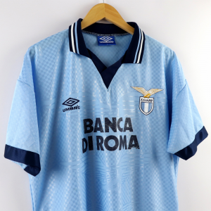 1995-96 Lazio Maglia Umbro Banca di Roma L 
