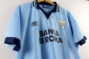 1995-96 Lazio Maglia Umbro Banca di Roma L (Top)