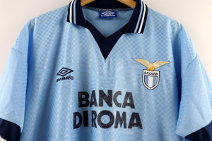 1995-96 Lazio Maglia Umbro Banca di Roma L (Top)