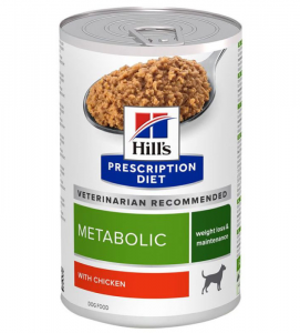 Hill's - Prescription Diet Canine - Metabolic - 370g x 12 lattine