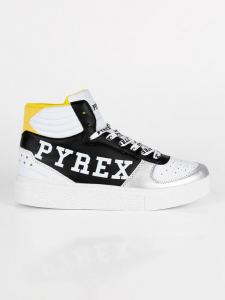 Pyrex PY02023 Sneakers alte stringate bicolore 