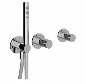 Double shower mixer T30 Treemme