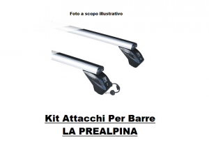 Kit Attacchi Per Barre La Prealpina Per Bmw Serie 5 Gt