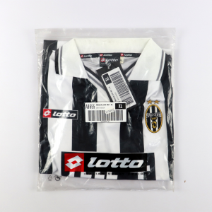 2000-01 Juventus Maglia Tele+ LottoSport XL Nuova