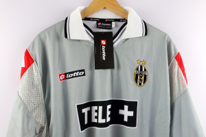 2000-01 Juventus Maglia Tele+ LottoSport XL Nuova