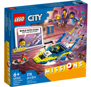 LEGO City 60355 - Missioni Investigative della Polizia Marittima