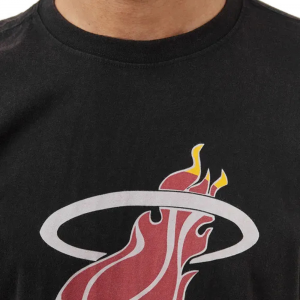 Mitchell & Ness Worn Logo T-shirt Miami Heat