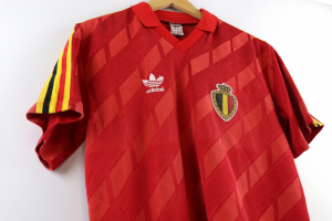 1986-89 Belgio Maglia Adidas Mexico 86 M (Top)