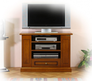Mueble tv estantería lateral estilo clásico Essenziale Plus