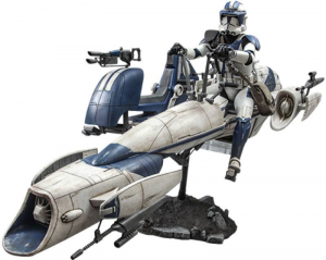 *PREORDER* Star Wars - The Clone Wars: HEAVY WEAPONS CLONE TROOPER & BARC SPEEDER WITH SIDECAR 1/6 by Hot Toys