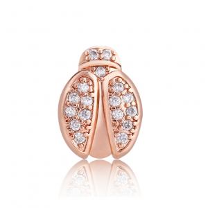 2MUCH Charm Coccinella - Pvd Rose Gold