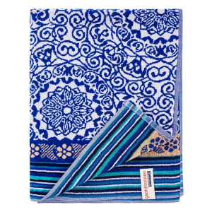 Bassetti Granfoulard beach towel 90x180 cm FARAGLIONI 3 bluette