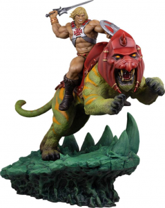 *PREORDER* Masters of the Universe Maquette: HE-MAN & BATTLE CAT CLASSIC (Deluxe) by Tweeterhead