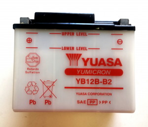 BATTERIA YUASA YB12B-B2 12 VOLT