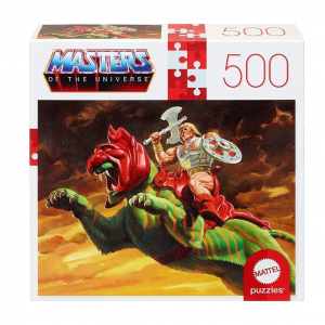 Masters of the Universe Puzzle: HE-MAN AND BATTLE CAT SCENE 500 pezzi by Mattel