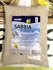 SABBIA NATURALE BIANCA 5kg