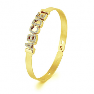 2MUCH Charm Cuore alato - Pvd Gold