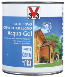 Protettivo Completo Per Legno Acqua-Gel Bianco Lt. 0,75
