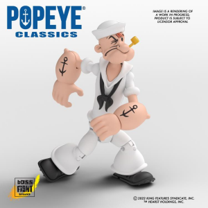 Popeye Classics: POPEYE WHITE SAILOR SUIT by Boss Fight Studio