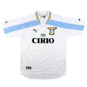 1999-00 Lazio Maglia Centenario Puma Cirio XL (Top)