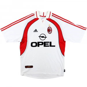 Vintage AC Milan Lotto 95/96 Jersey Home Medium Mens Football Soccer Opel  Maglia