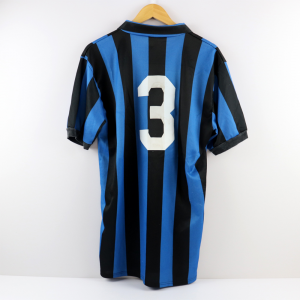 1988-89 Inter Maglia #3 Brehme Uhlsport Misura XL