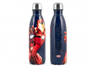 H&h Ironman Bottiglia Termica Bimbo, Acciaio Inox
