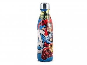 H&h Avengers Bottiglia Termica Bimbo, Acciaio Inox