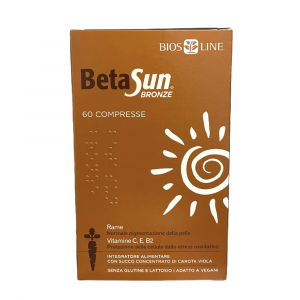 BETA SUN BRONZE - INTEGRATORE CON SUCCO CONCENTRATO DI CAROTA VIOLA