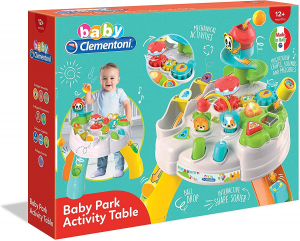 Clementoni - Baby - Tavolo Happy Park - Tavolino Multiattività