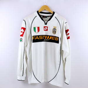 2002-03 Juventus Maglia #4 Montero Kappa Match Worn XL