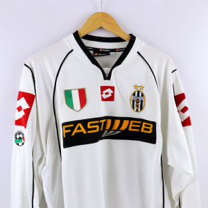 2002-03 Juventus Maglia #4 Montero Kappa Match Worn XL