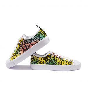 Sneakers multicolor animalier Guess