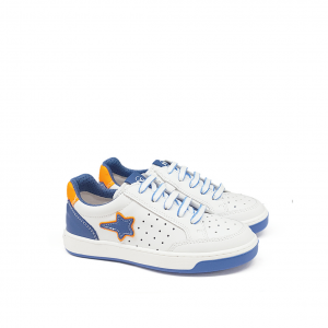 Sneakers basket bianche/blu NeroGiardini