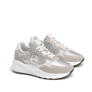 Sneakers grigie/argento NeroGiardini