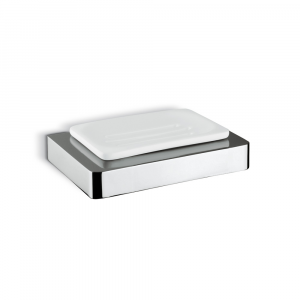 Wall-mounted square soap dish Newform