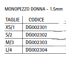 CRESSI TRITON LADY MONOPEZZO  SWIMSUIT BLACK/ORANGE 1.5mm