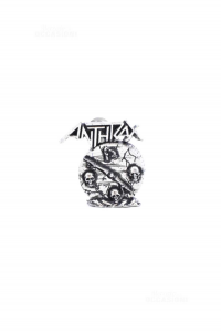 Spilla In Metallo Anthrax 1989 Poke