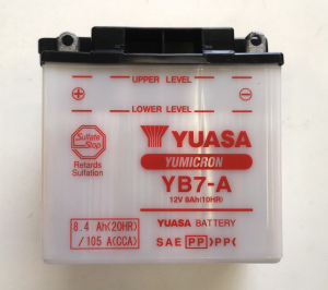 BATTERIA YUASA YB7-A 12 VOLT