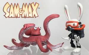 *PREORDER* Sam & Max: SCUBA MAX & RATZO THE OCTOPUS (Ginormous Deluxe Set) by Boss Fight Studio